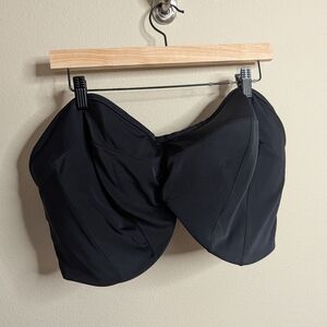 Elomi Strapless Bra Black Underwire Convertible Multiway Full Coverage 42L